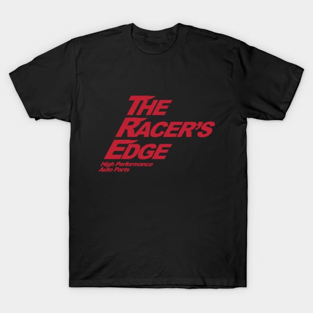 The Racer's Edge V2 (Red) T-Shirt by TonieTee